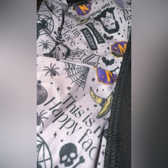 Wednesday Addams Full Length TC2 Leggings - Picture 3 of 8